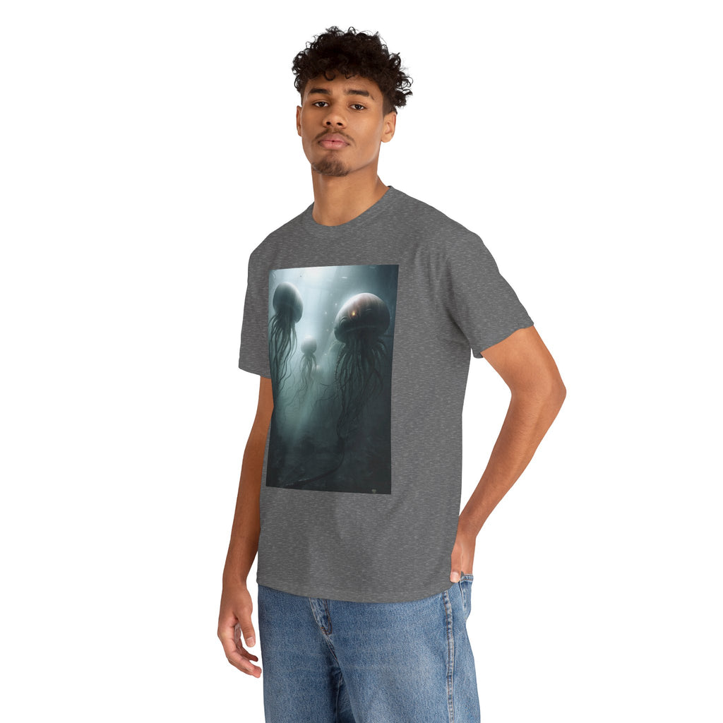 Alien Jellyfish Unisex Heavy Cotton Tee