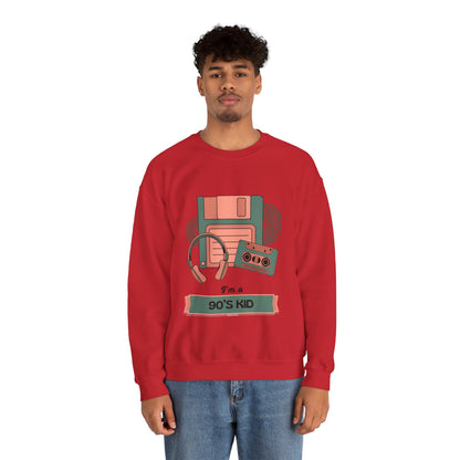 90s Kid Unisex Heavy Blend Crewneck Sweatshirt
