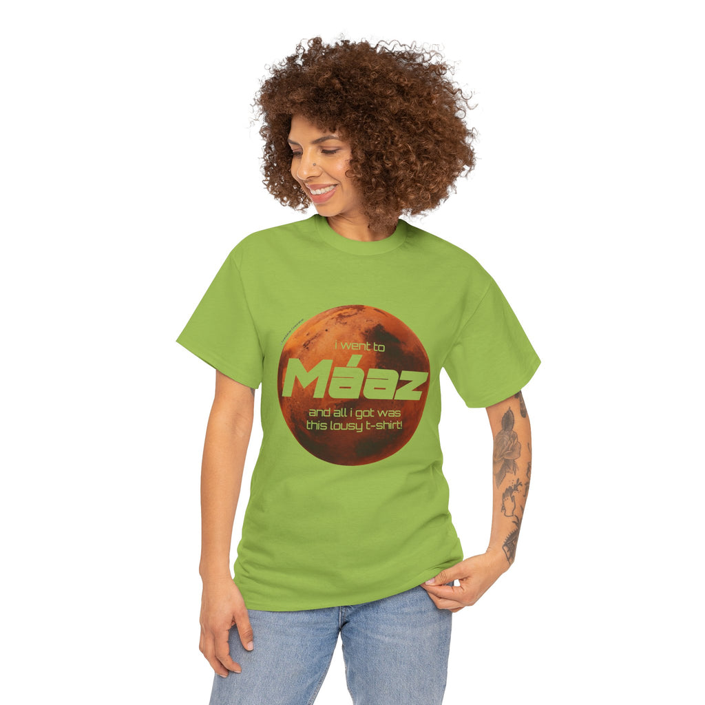 Went To Mars Unisex Heavy Cotton Tee