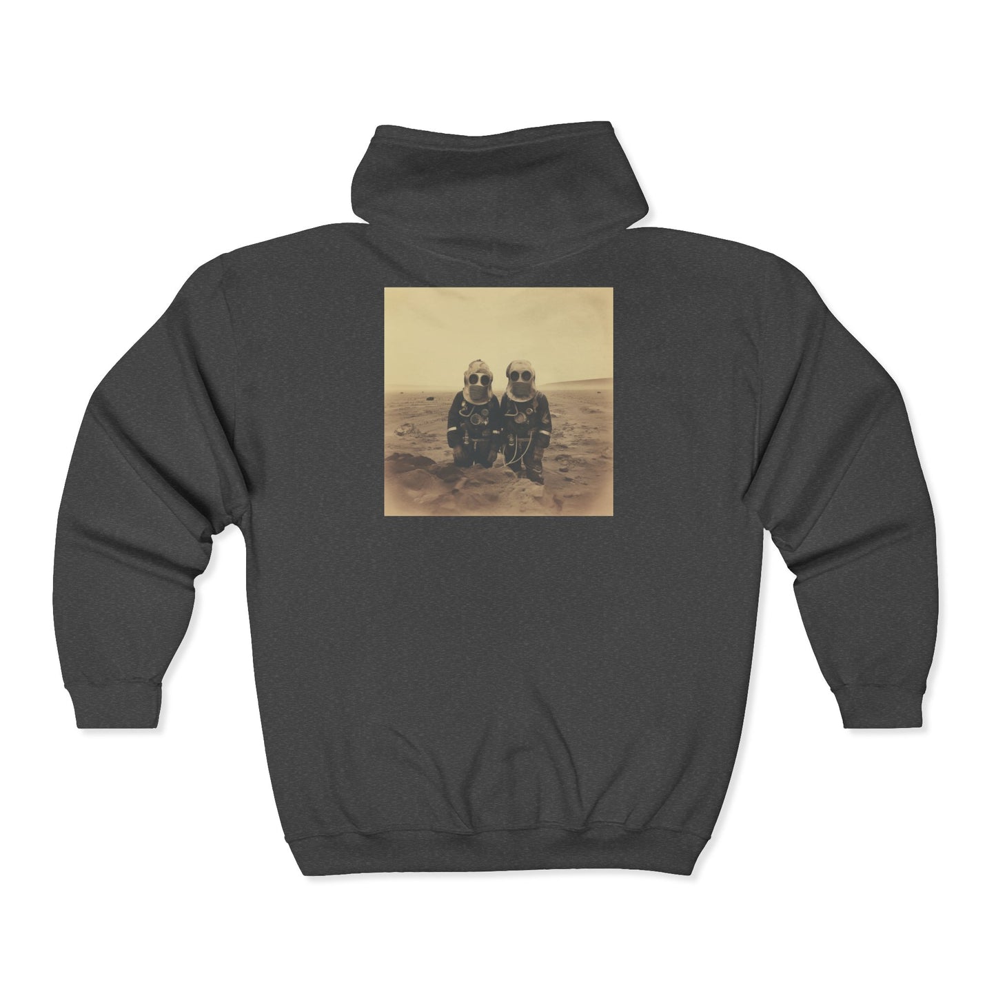 Mars Martians Unisex Heavy Blend Full Zip Hooded Sweatshirt