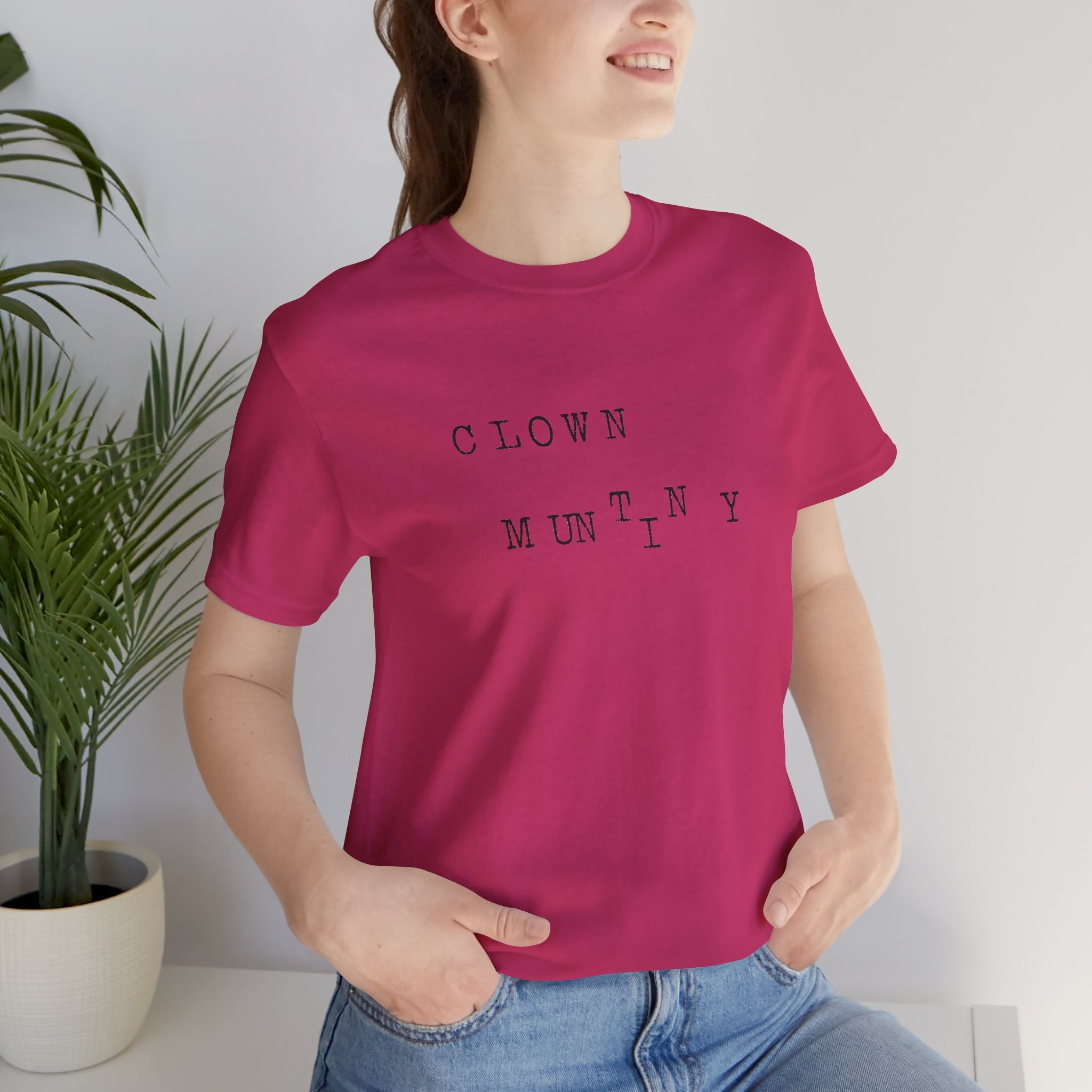 Clown Mutiny Unisex Jersey Short Sleeve Tee