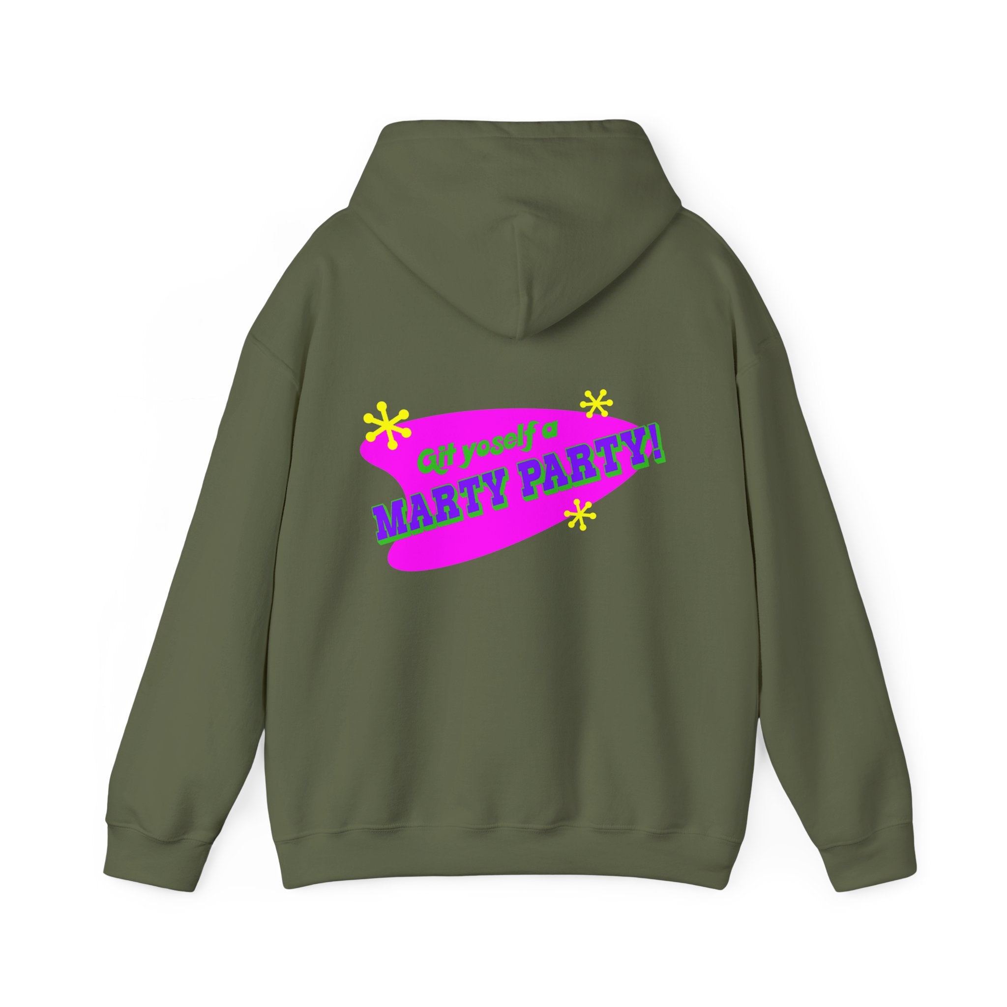 Marty Party Unisex Heavy Blend Hooded Sweatshirt