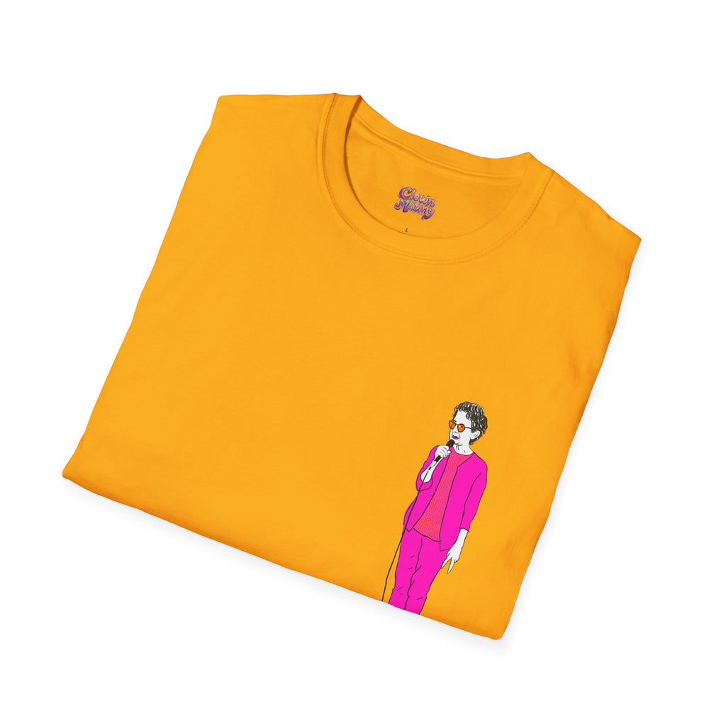 Draw and Guffaw Loren K Little Old Lady Unisex Softstyle T-Shirt