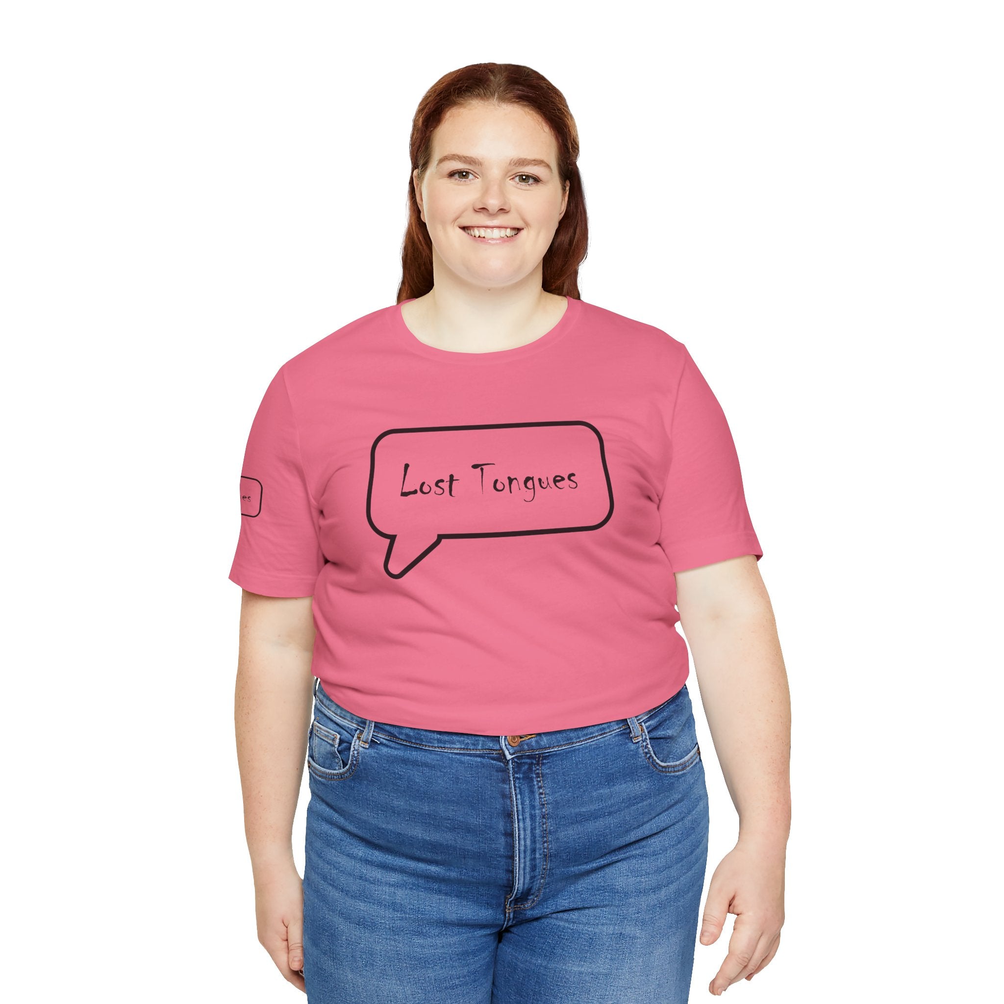 Lost Tongues Unisex Jersey Short Sleeve Tee