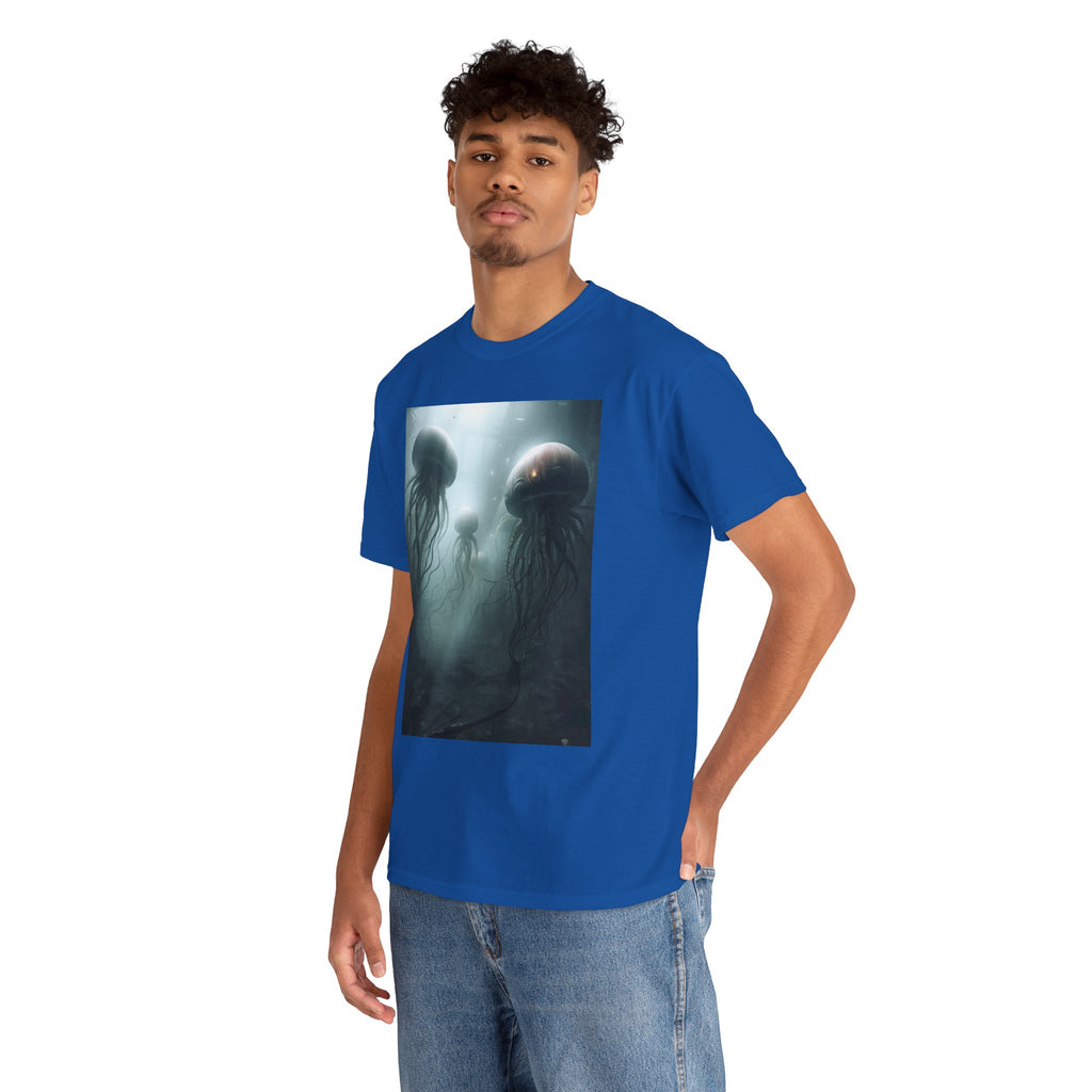 Alien Jellyfish Unisex Heavy Cotton Tee