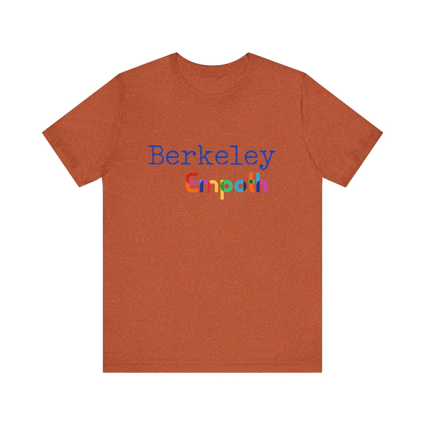 Berkeley Empath Blue Logo Unisex Jersey Short Sleeve Tee