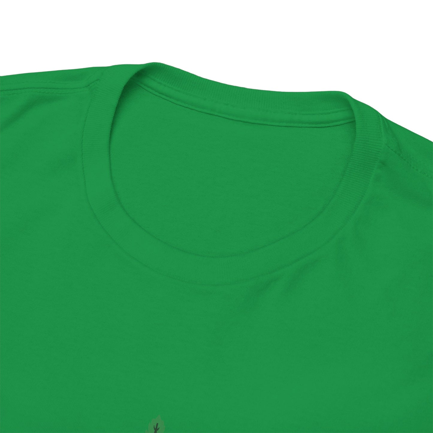 Green Army Star Logo Unisex Heavy Cotton Tee