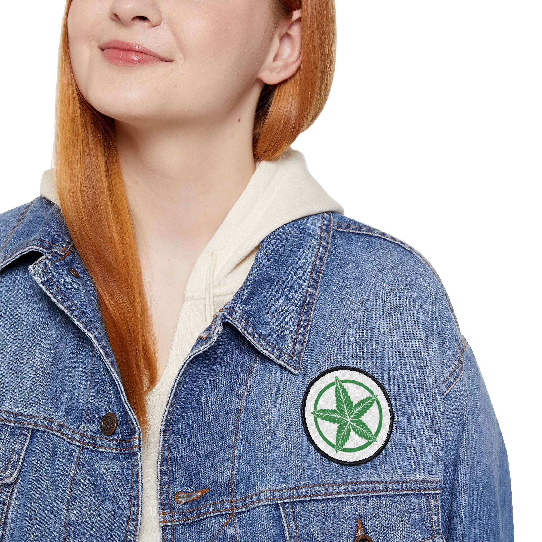 Green Army Star Iron-On Patches | Stylish Embroidered Patches for Jackets & Bags