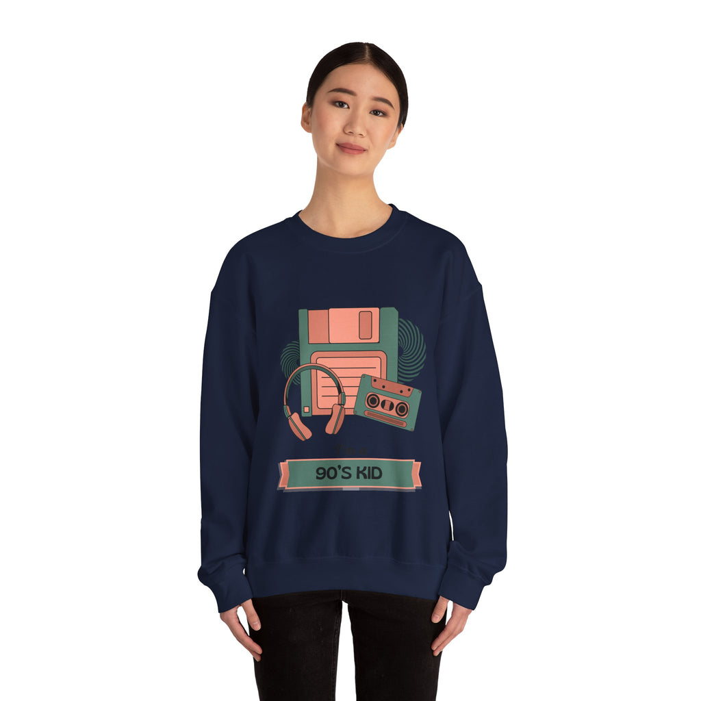 90s Kid Unisex Heavy Blend Crewneck Sweatshirt
