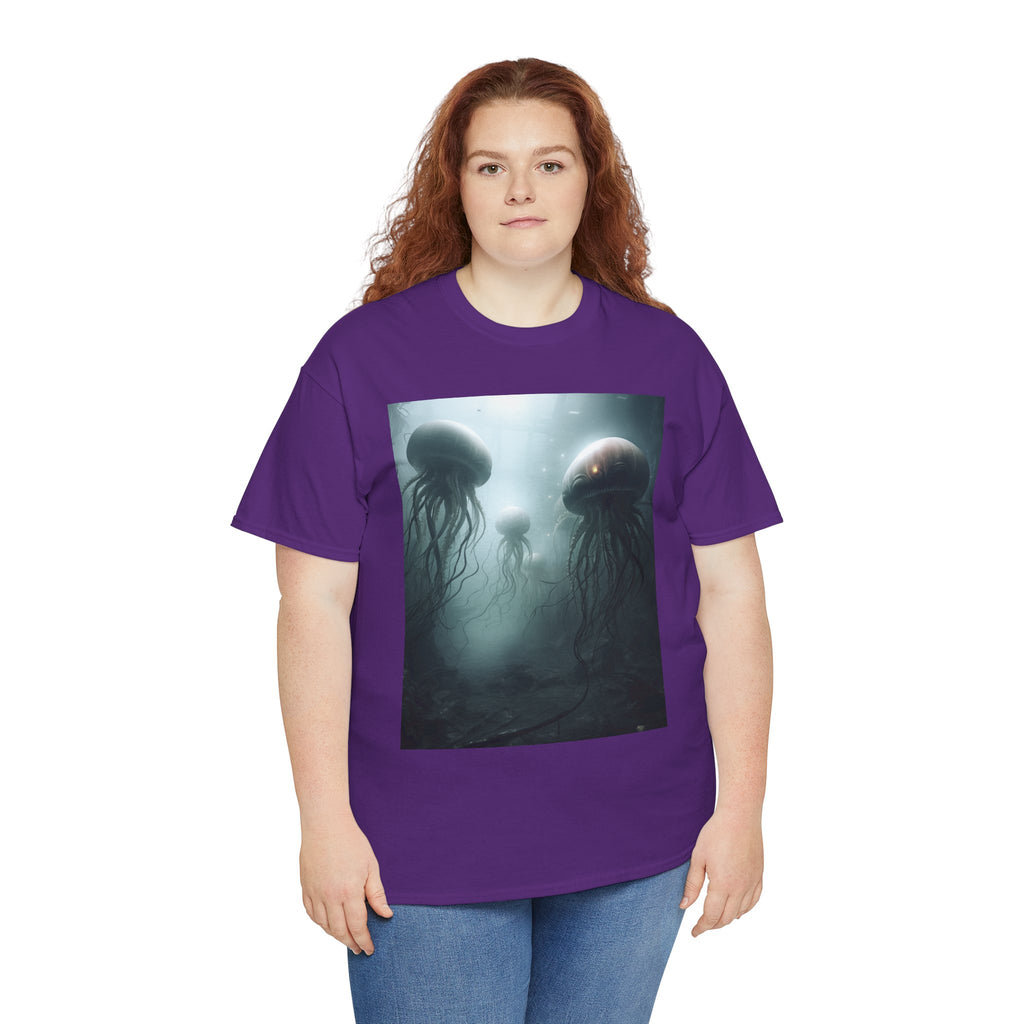 Alien Jellyfish Unisex Heavy Cotton Tee