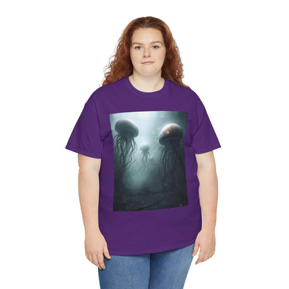 Alien Jellyfish Unisex Heavy Cotton Tee