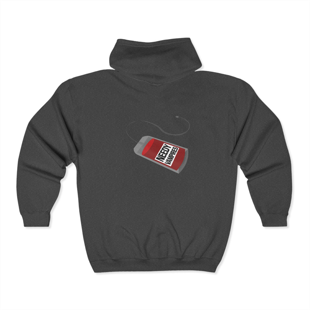 Needy Vampires Unisex Heavy Blend Full Zip Hooded Sweatshirt