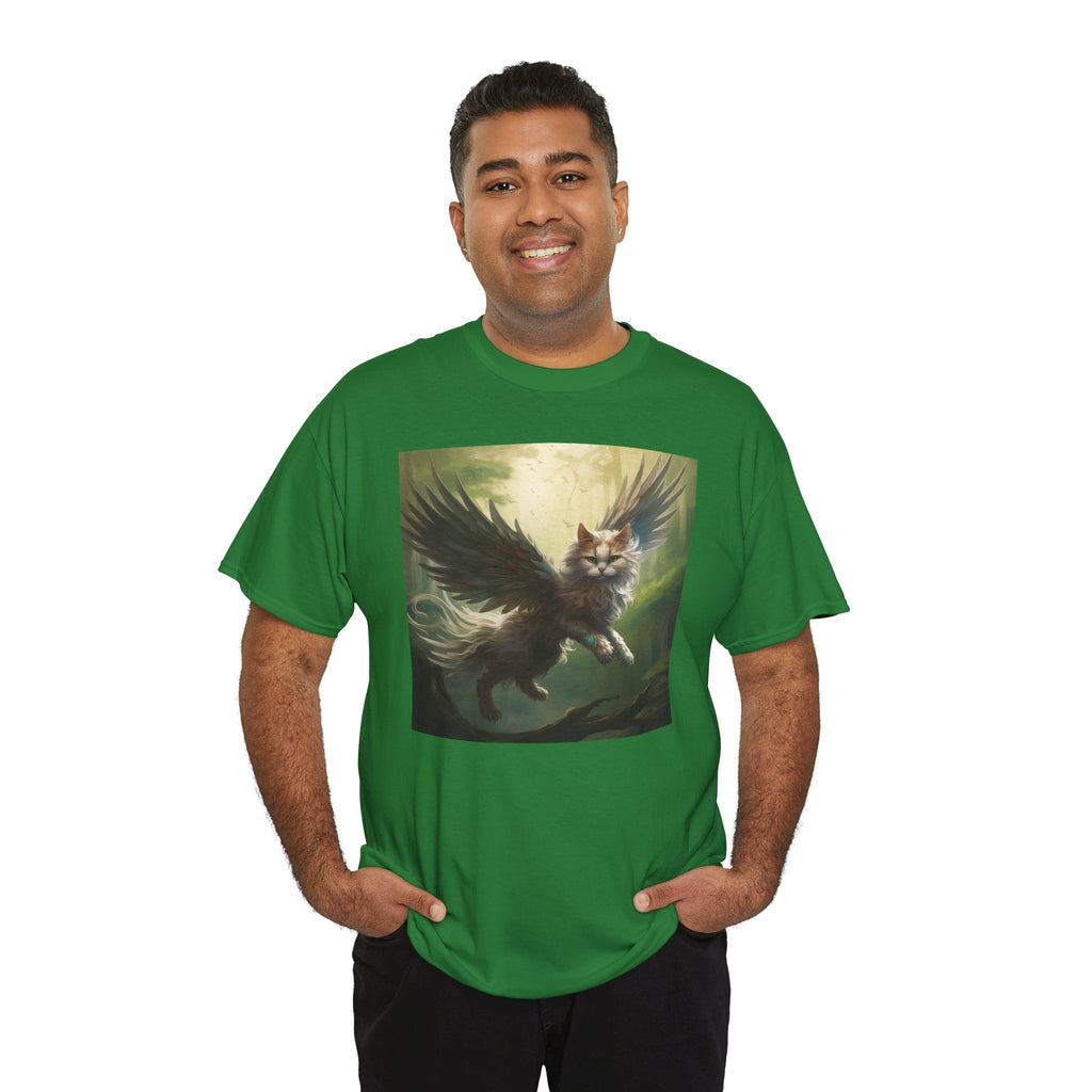 Fantasy Cat Unisex Heavy Cotton Tee