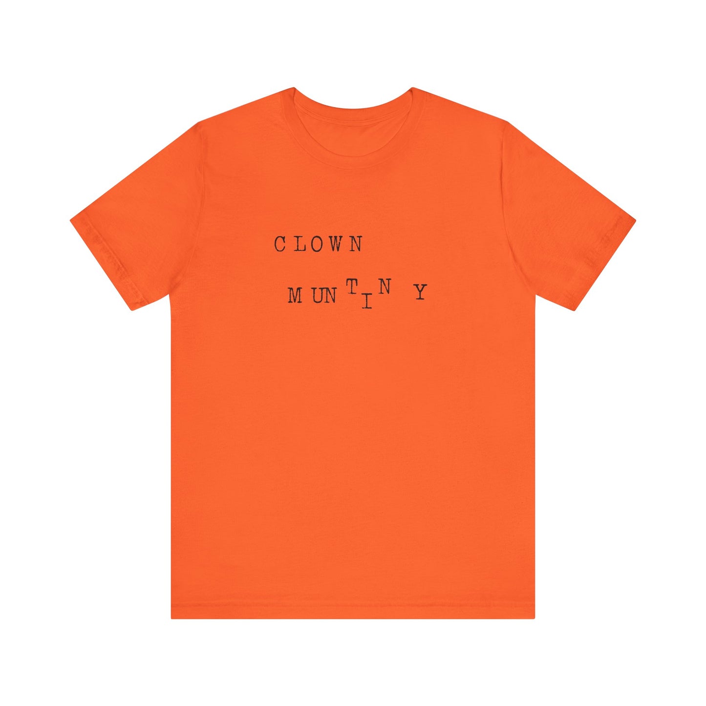 Clown Mutiny Unisex Jersey Short Sleeve Tee
