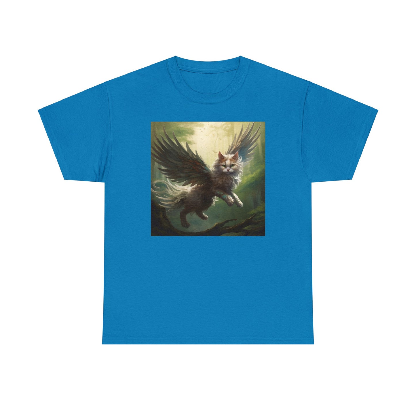 Fantasy Cat Unisex Heavy Cotton Tee