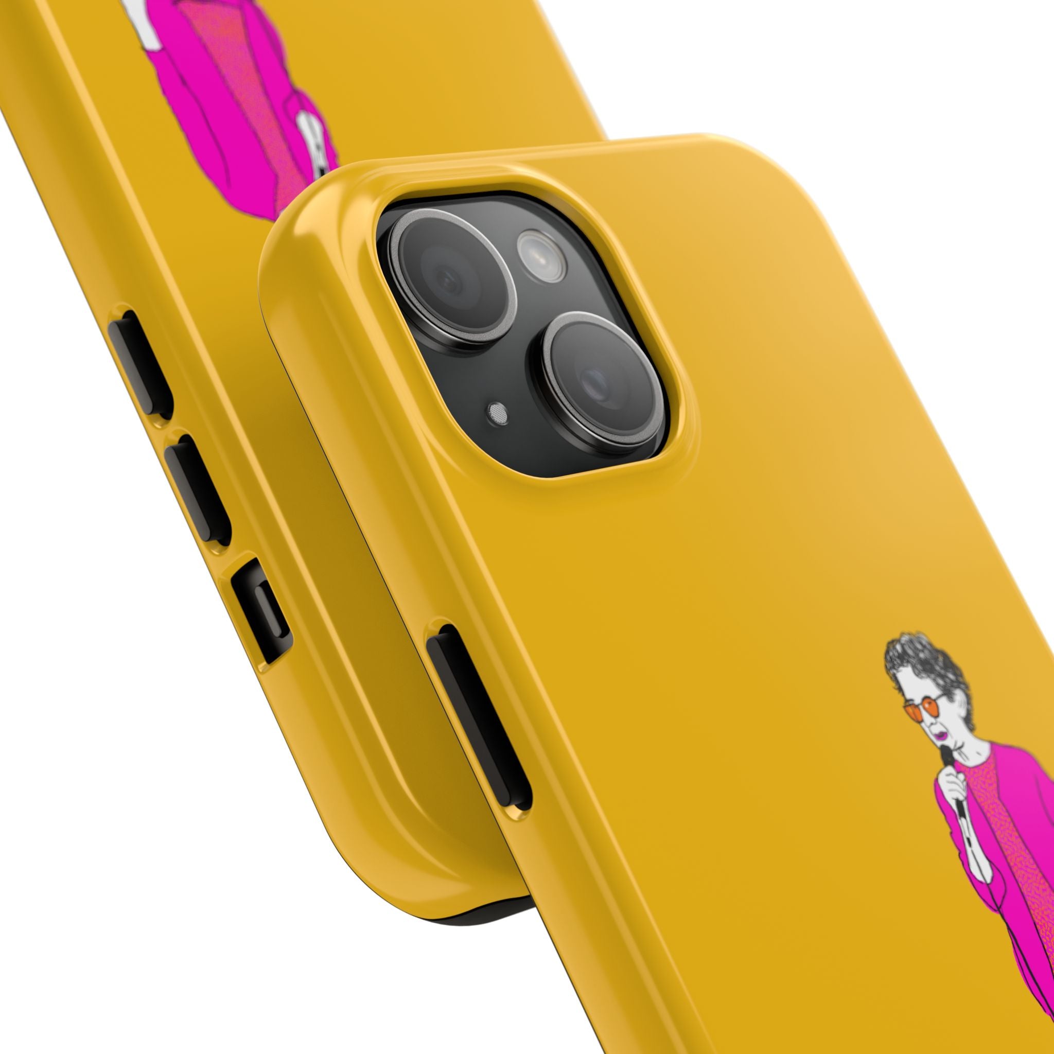 Loren K Little Old Lesbian Tough Phone Cases