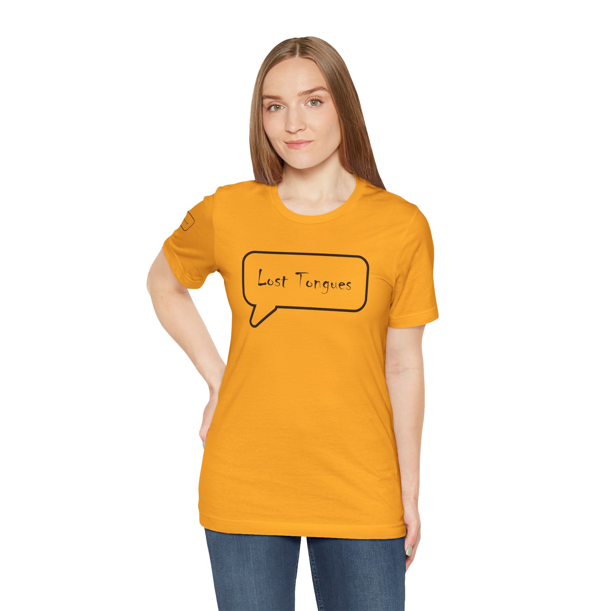 Lost Tongues Unisex Jersey Short Sleeve Tee
