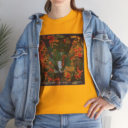 Official Vellochord Sideways Garden Unisex Heavy Cotton Tee