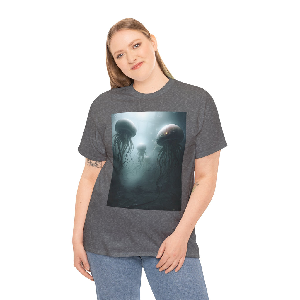 Alien Jellyfish Unisex Heavy Cotton Tee