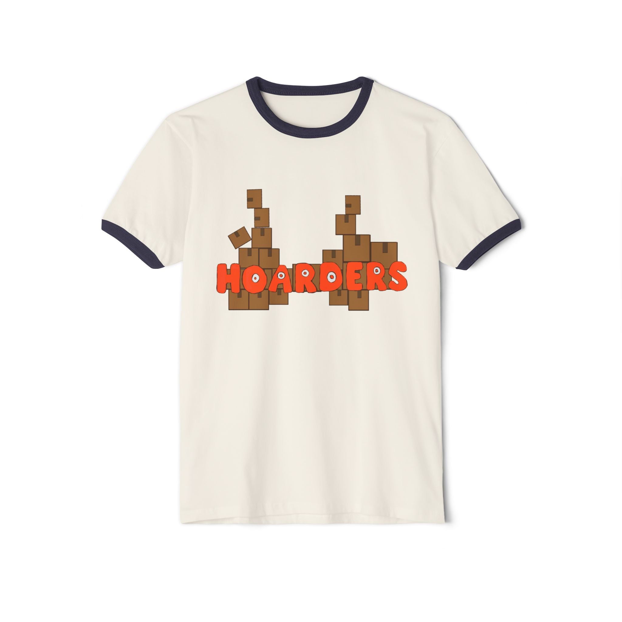 Hoarders Unisex Cotton Ringer T-Shirt