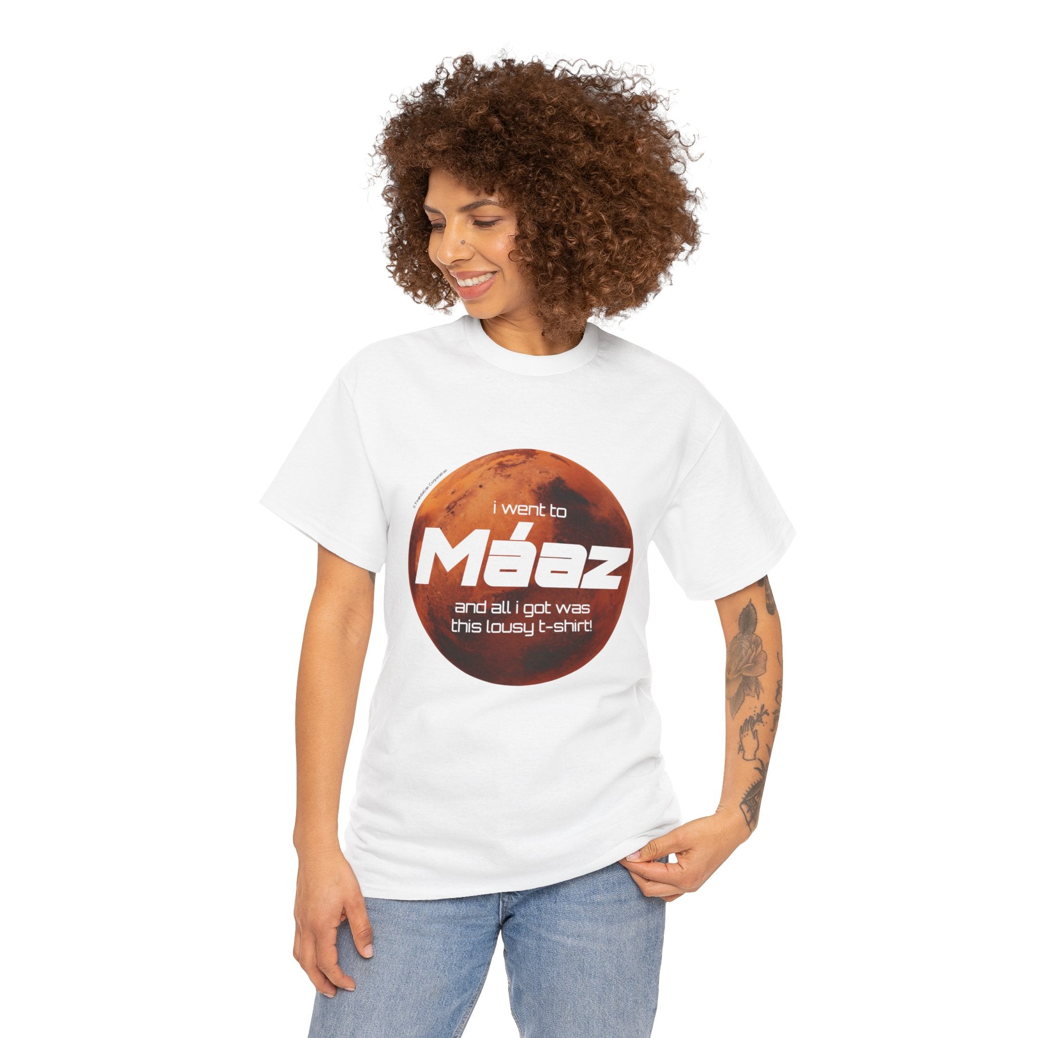 Went To Mars Unisex Heavy Cotton Tee