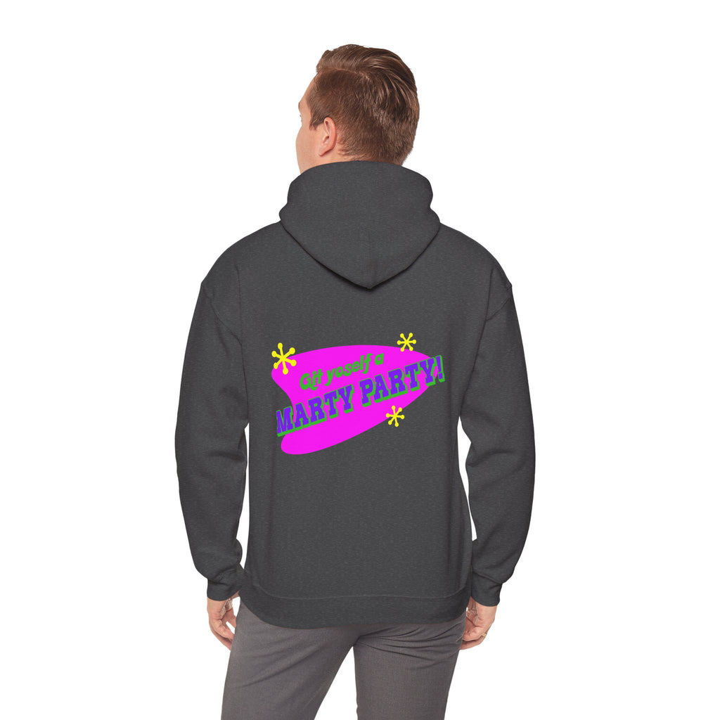 Marty Party Unisex Heavy Blend Hooded Sweatshirt