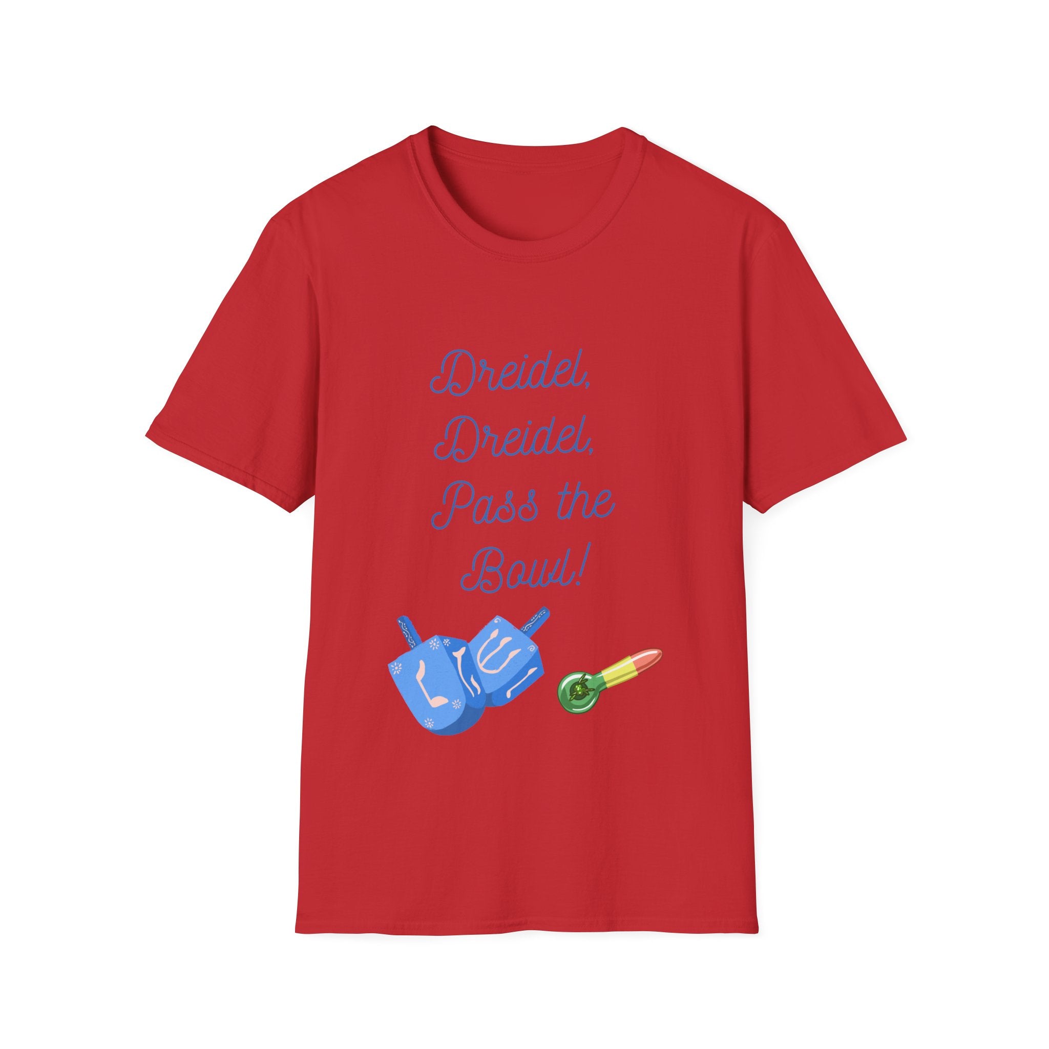 Dreidel Bowl Unisex Softstyle T-Shirt