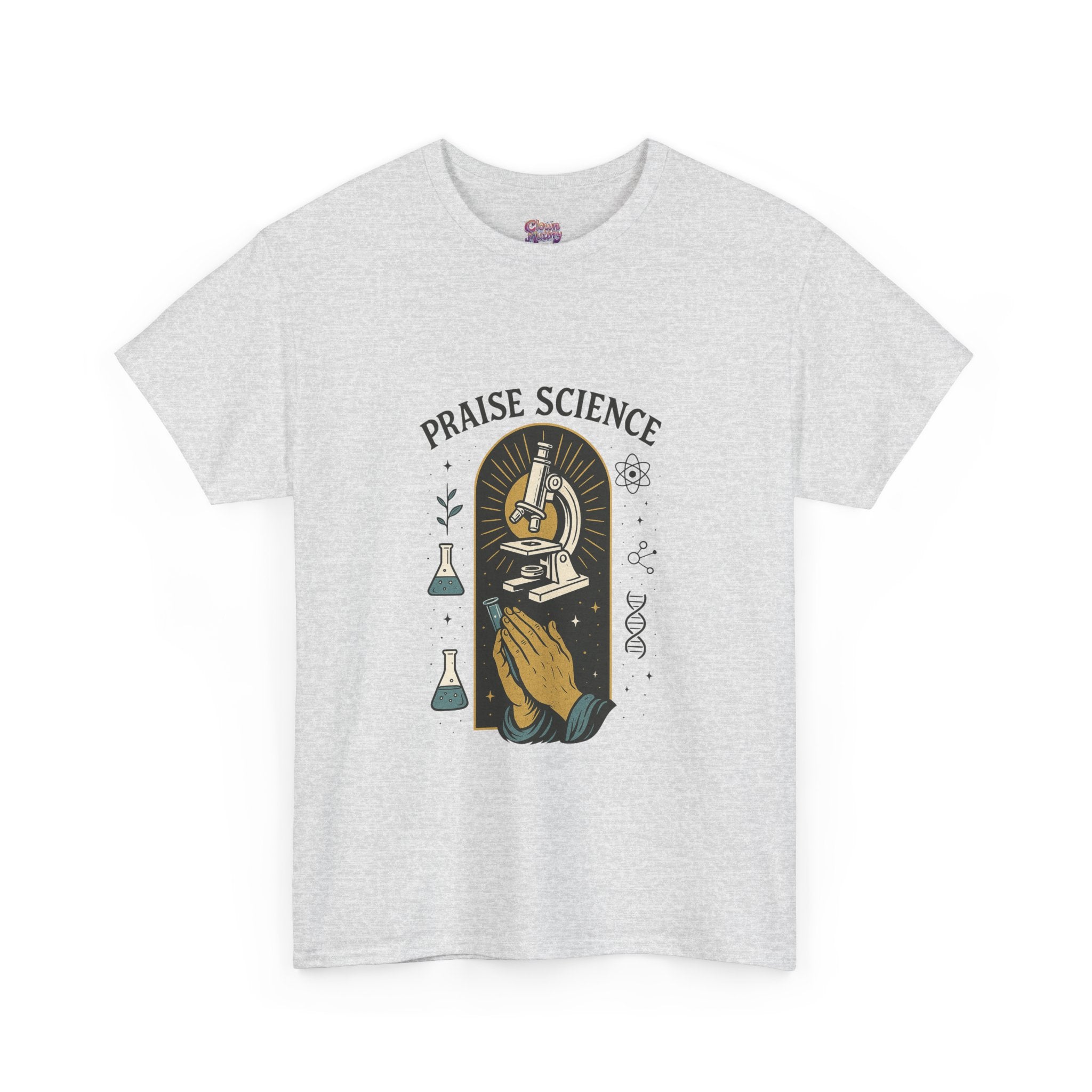 Praise Science Unisex Heavy Cotton Tee - Science Lover's T-Shirt for Educators and Students