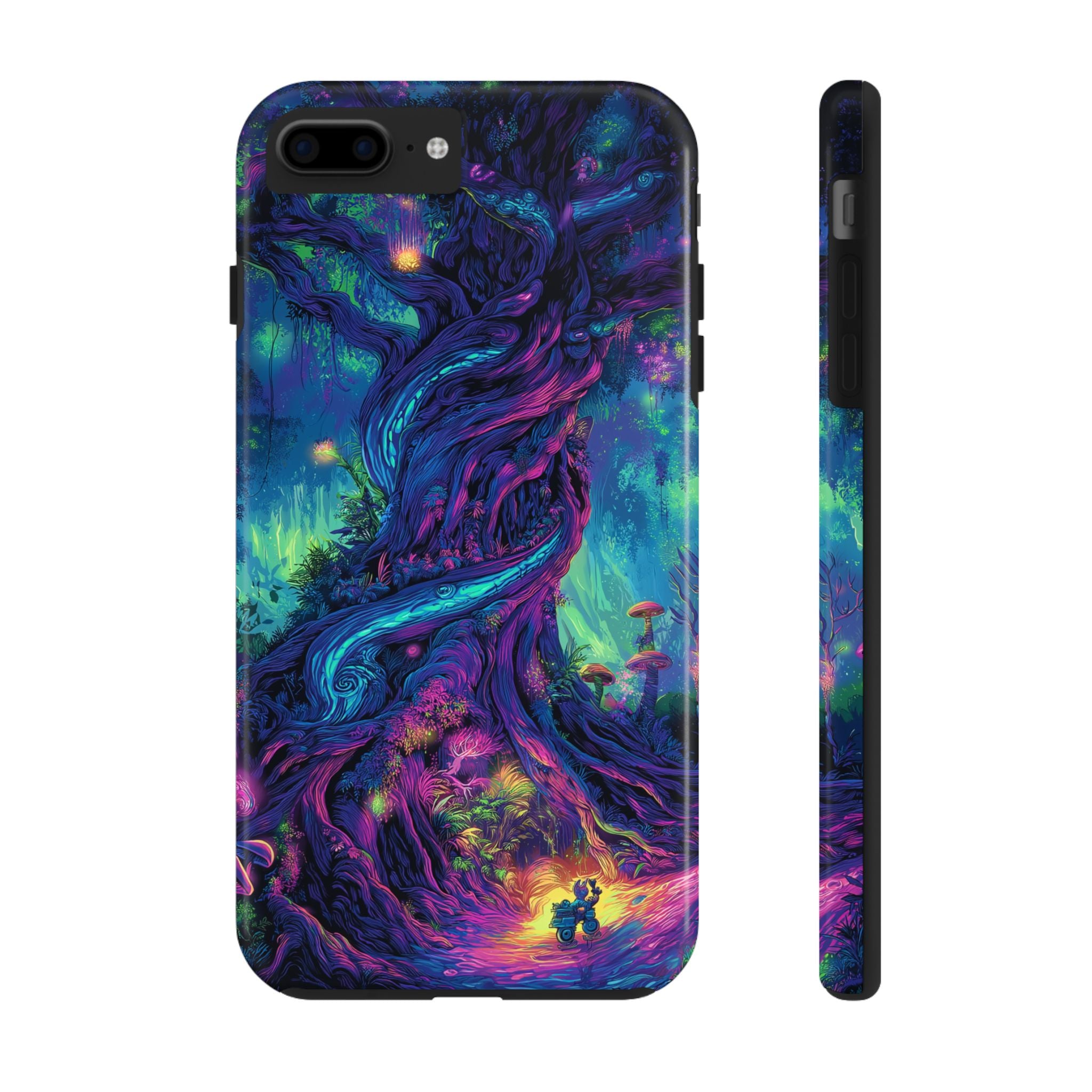 Psychedelic Tree Tough Phone Cases