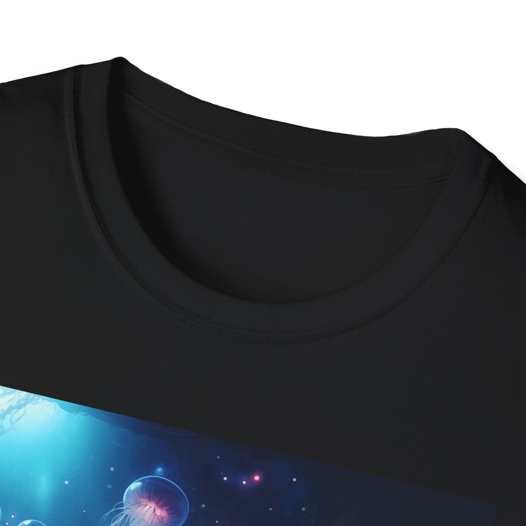 Jellyfish in Space Unisex Softstyle T-Shirt