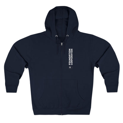 FC Màaz African Zip Hoodie — Vintage Astronauts Graphic Zip-Up Hoodie