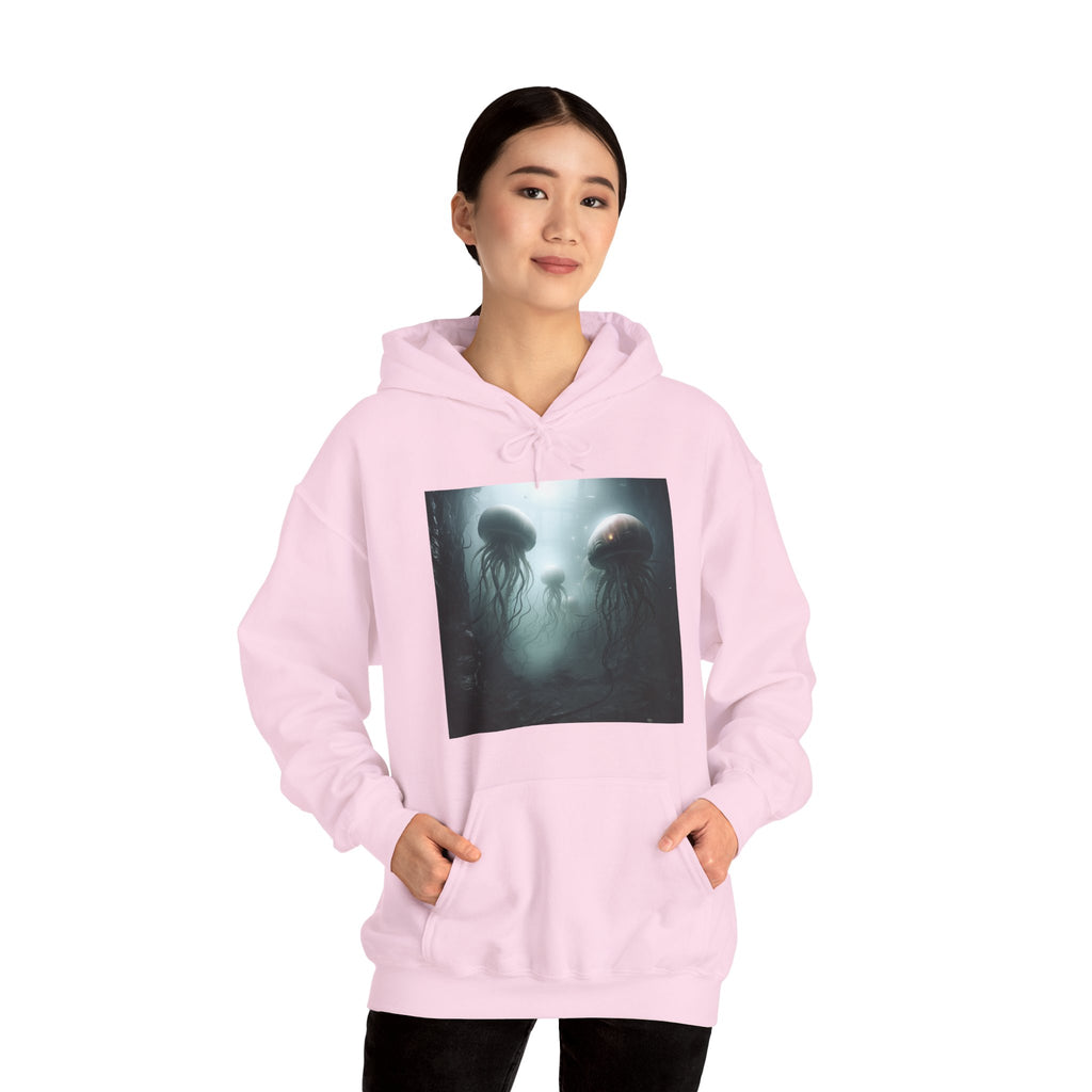Alien Jellyfish Unisex Heavy Blend Hooded Sweatshirt
