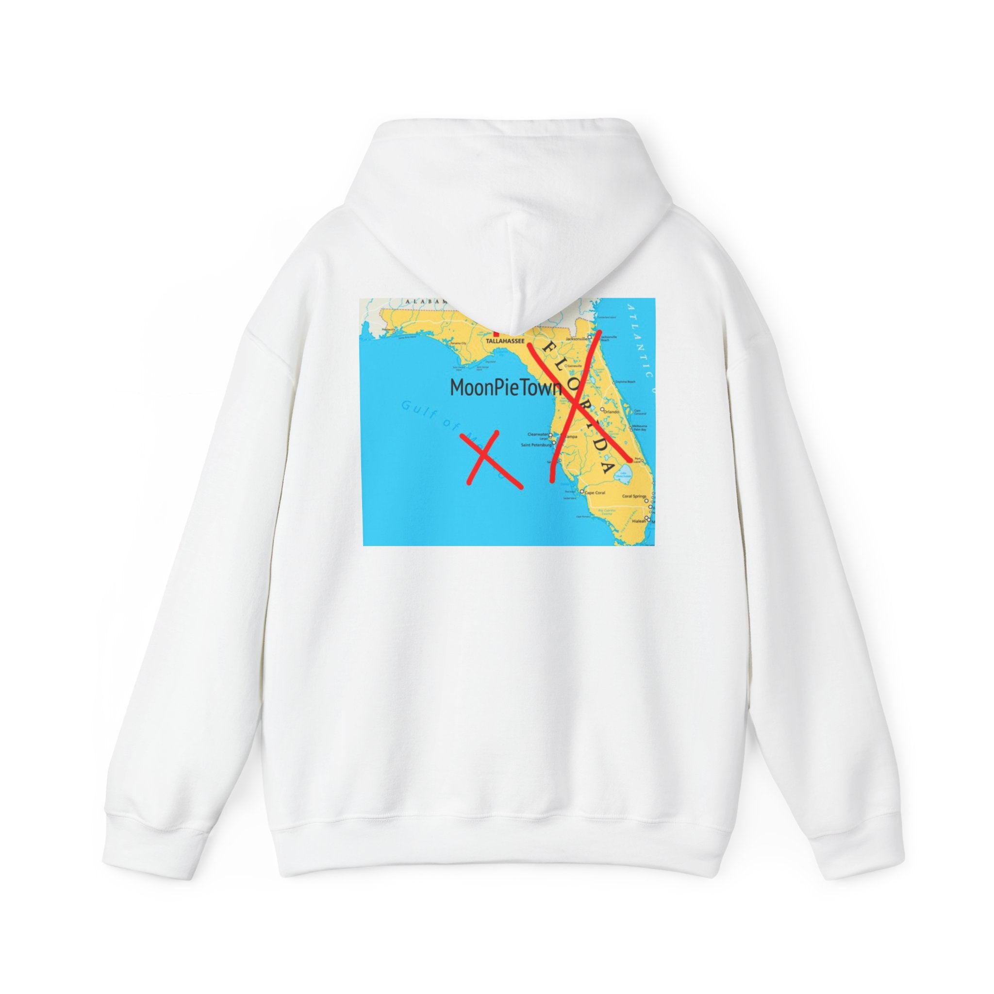 Fun MoonPieTown Hooded Sweatshirt for Casual Wear