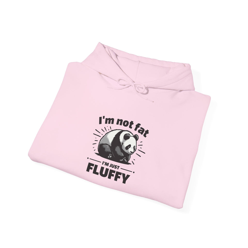 Funny Panda Hoodie - "I'm Not Fat, I'm Just Fluffy"