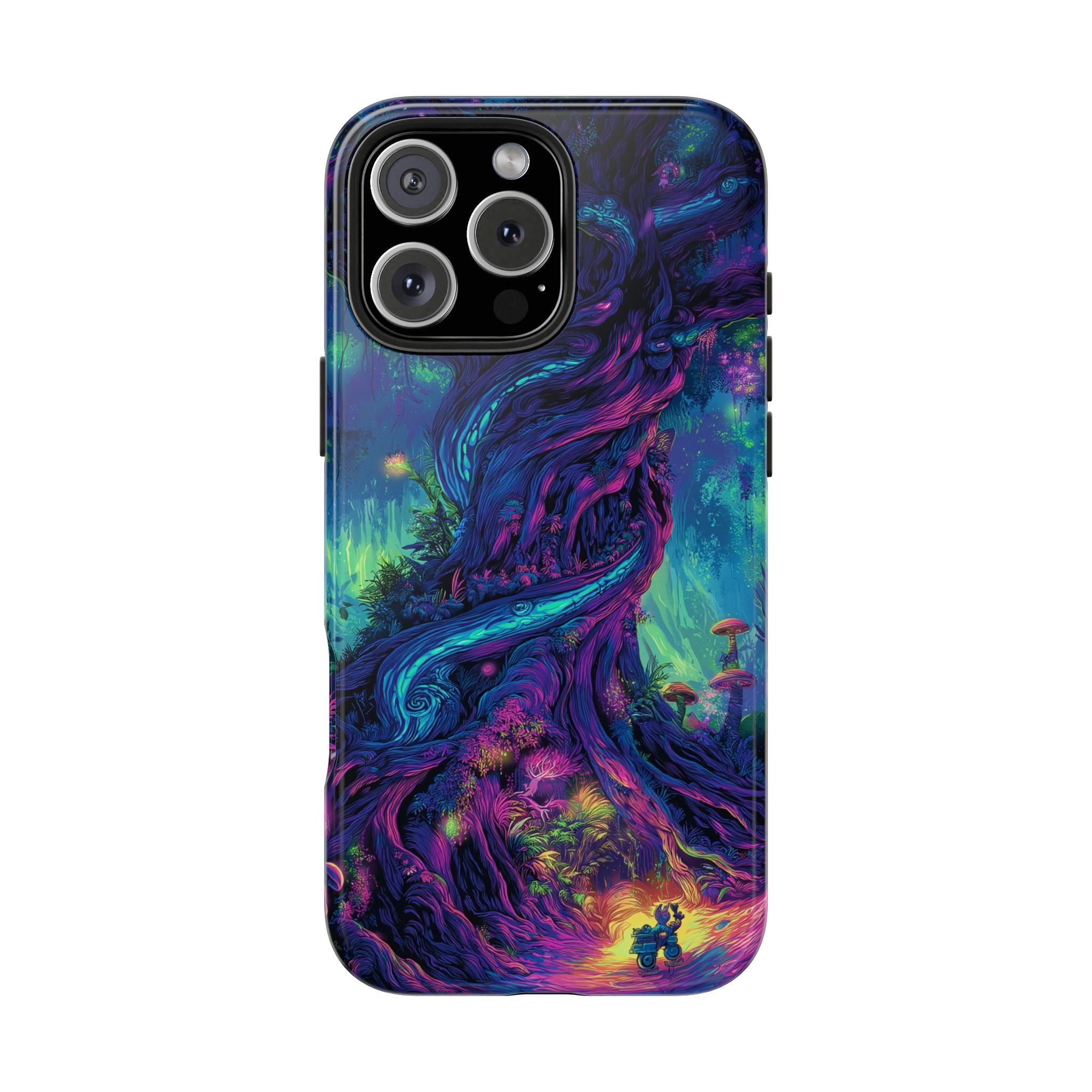 Psychedelic Tree Tough Phone Cases