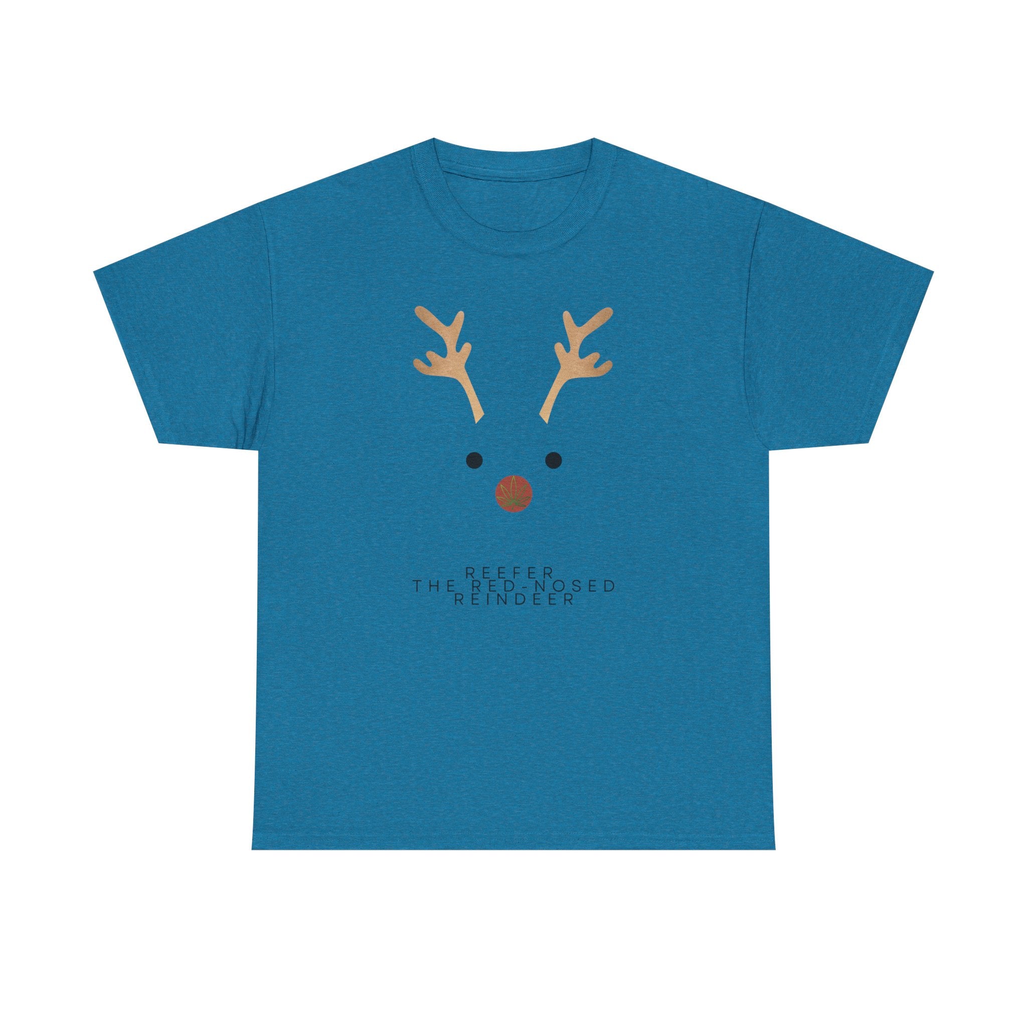Reindeer Unisex Heavy Cotton Tee