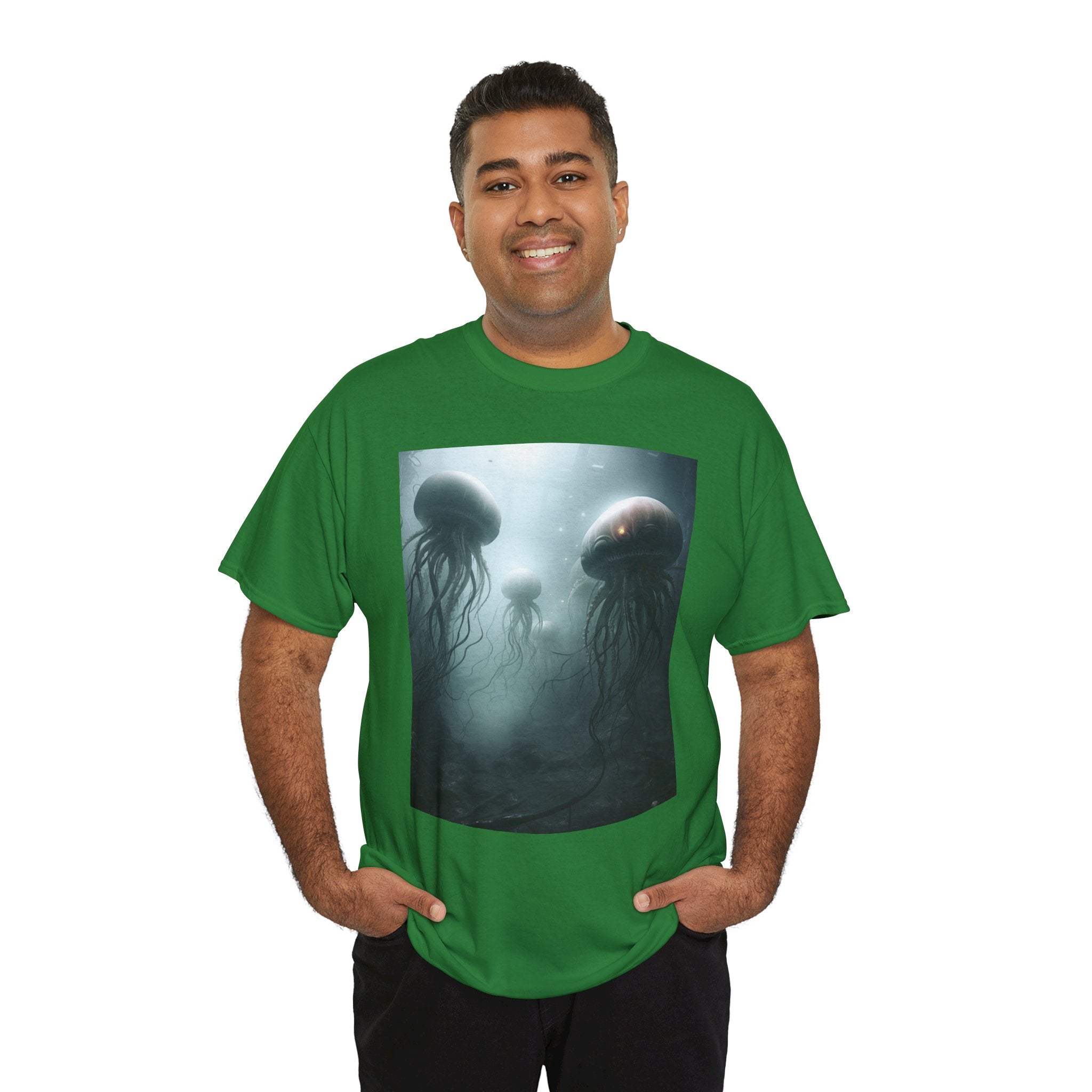 Alien Jellyfish Unisex Heavy Cotton Tee