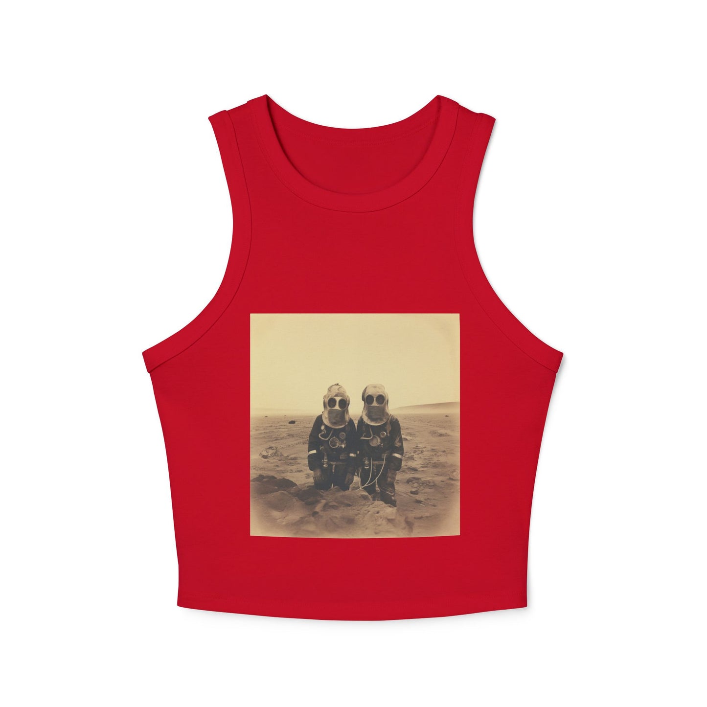 Mars Martians Racer Tank Top for Women - Unique Summer Style