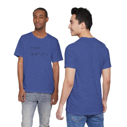 Clown Mutiny Unisex Jersey Short Sleeve Tee