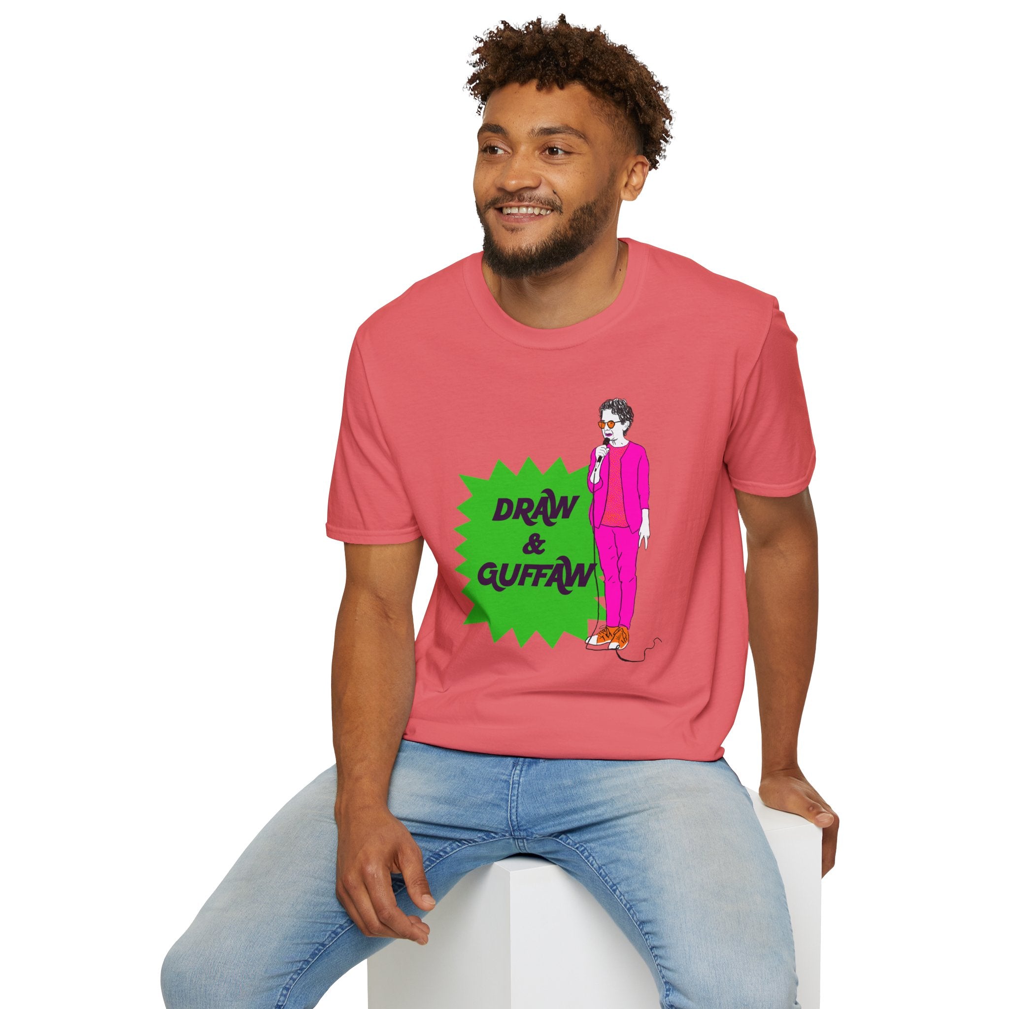 Draw and Guffaw Unisex Softstyle T-Shirt