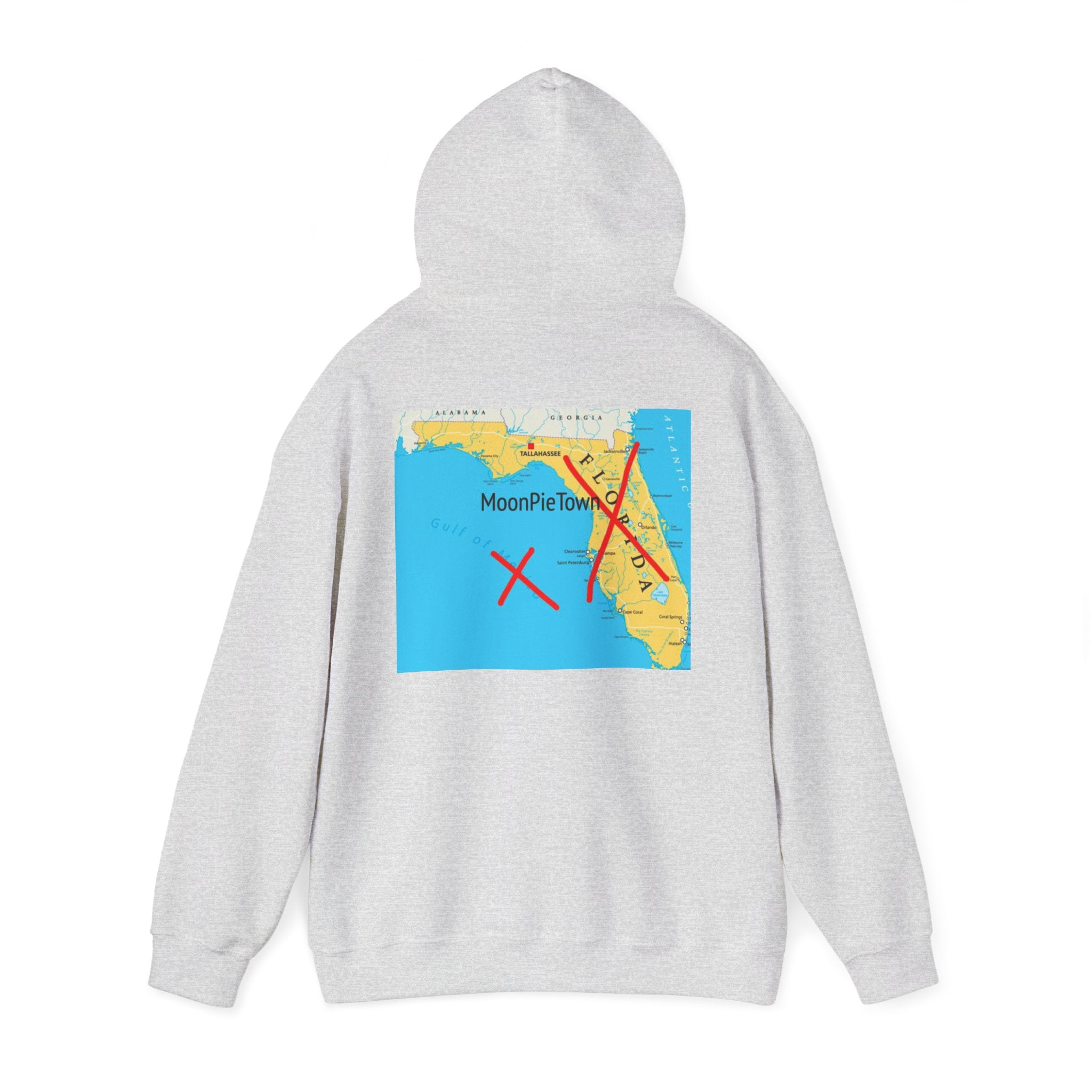 Fun MoonPieTown Hooded Sweatshirt for Casual Wear