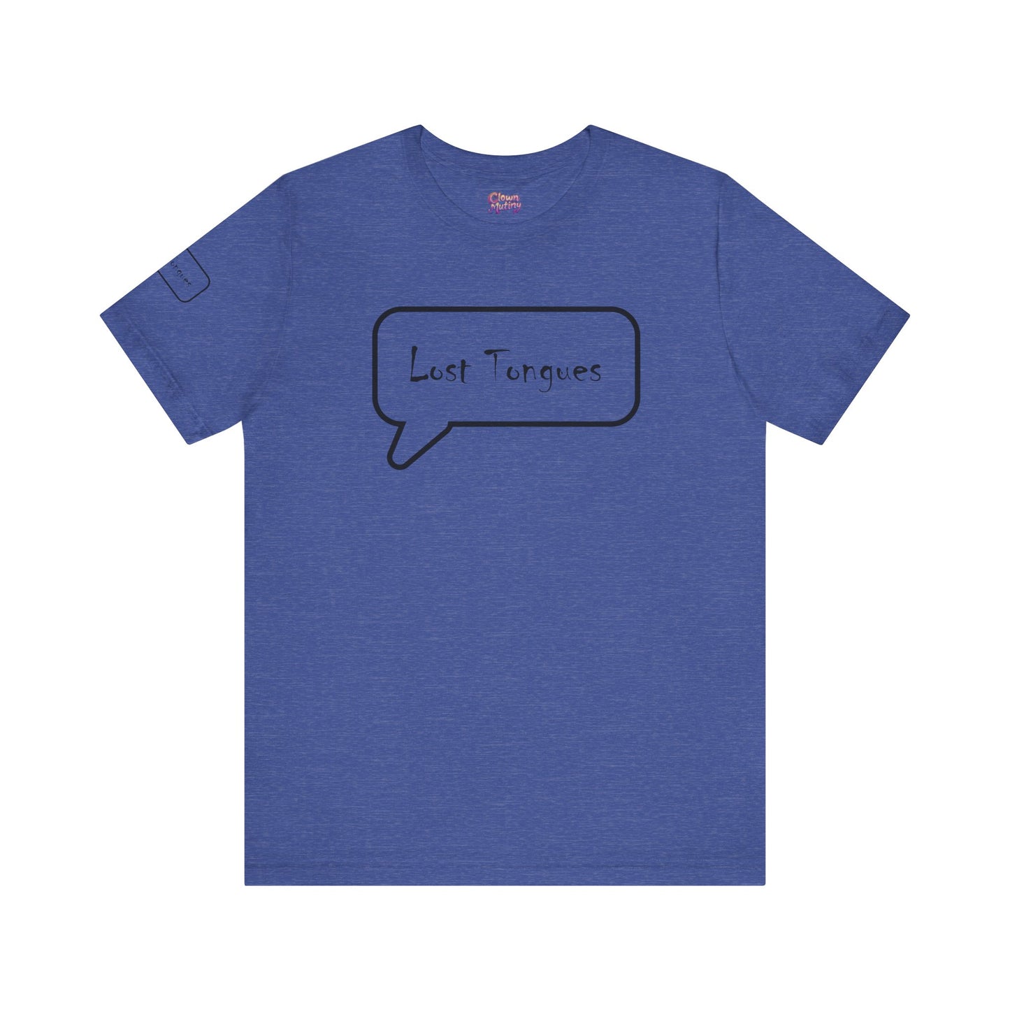 Lost Tongues Unisex Jersey Short Sleeve Tee