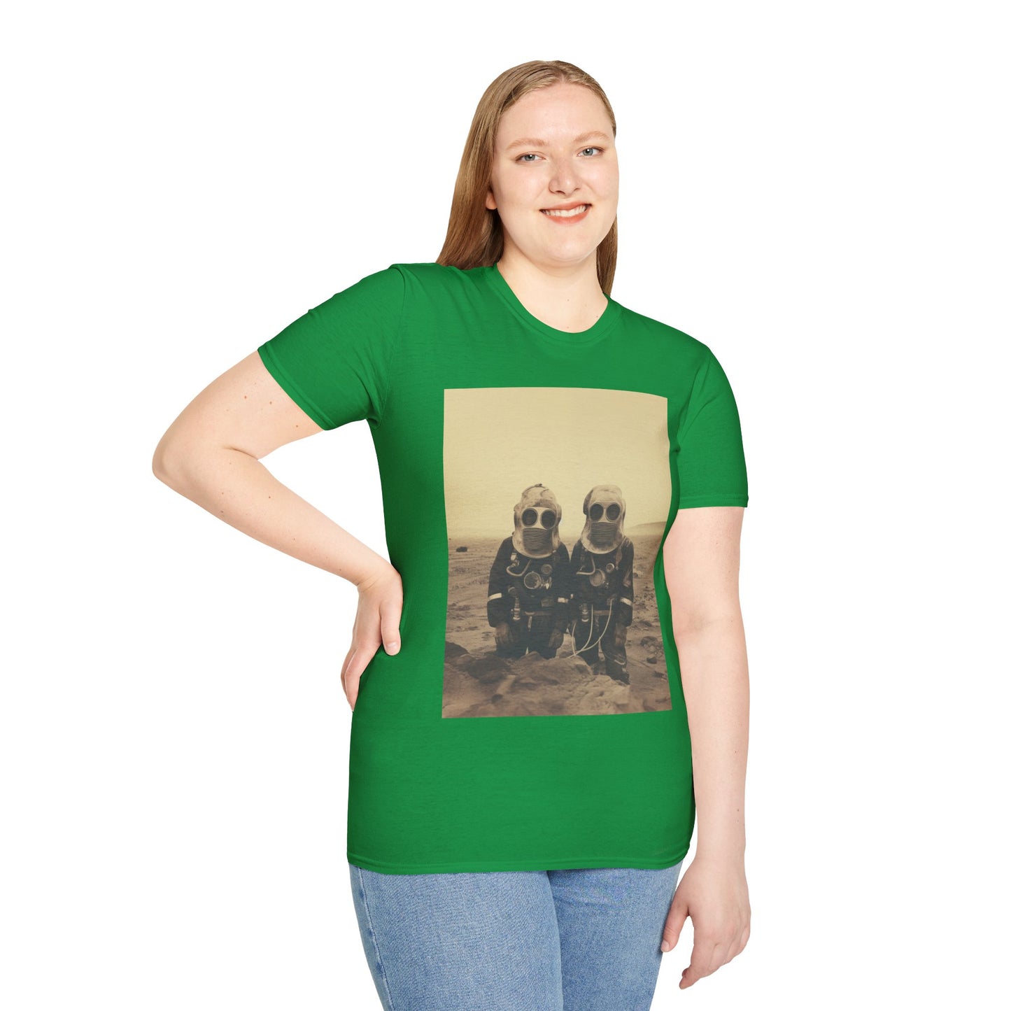 Mars Martians Unisex Softstyle T-Shirt