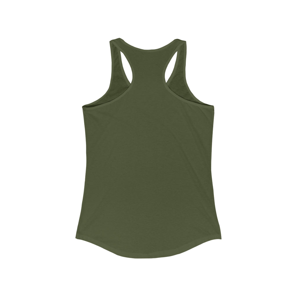 Bucket Love Graphic Racerback Tank for Women - Stylish and Comfortable Casual Wear