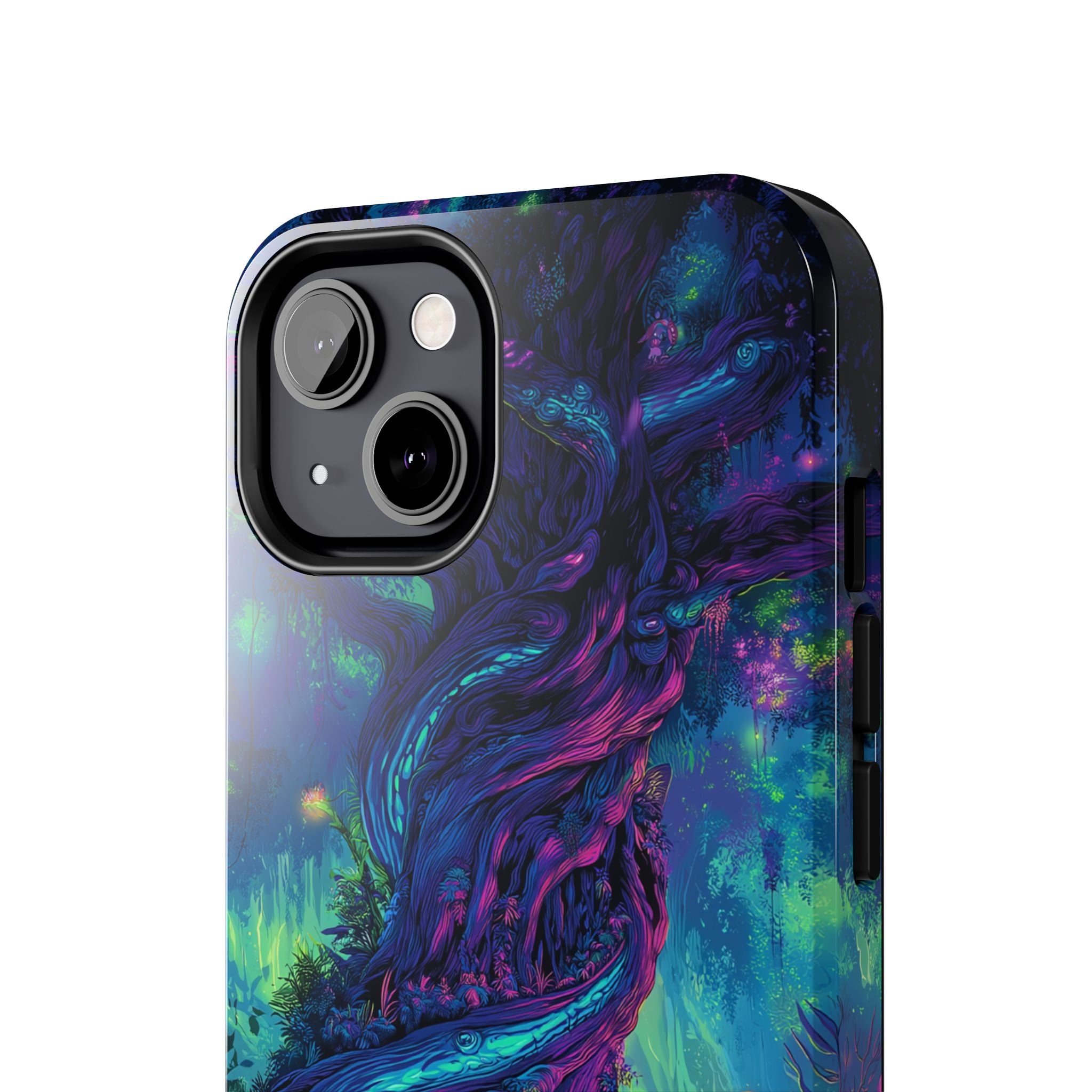 Psychedelic Tree Tough Phone Cases
