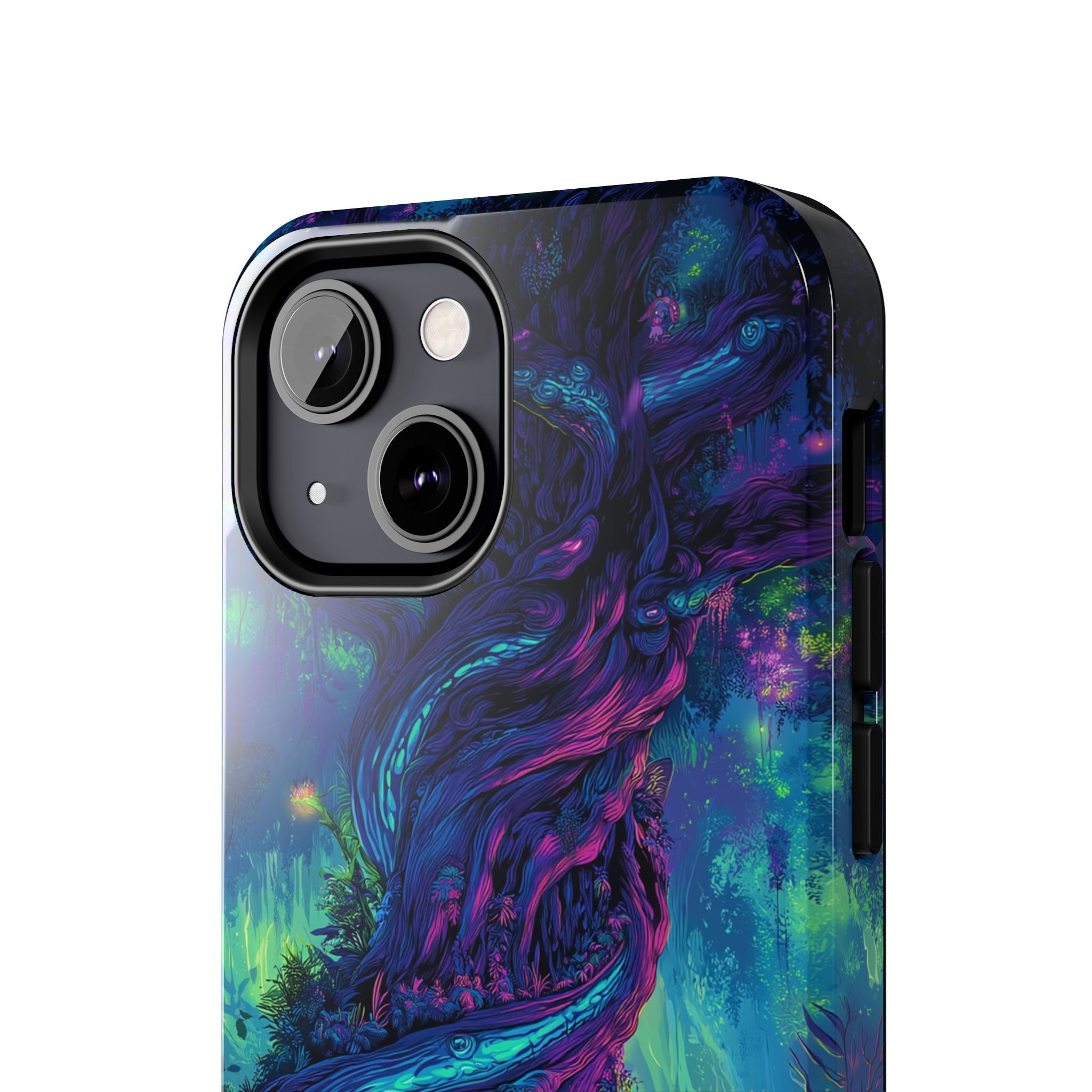Psychedelic Tree Tough Phone Cases