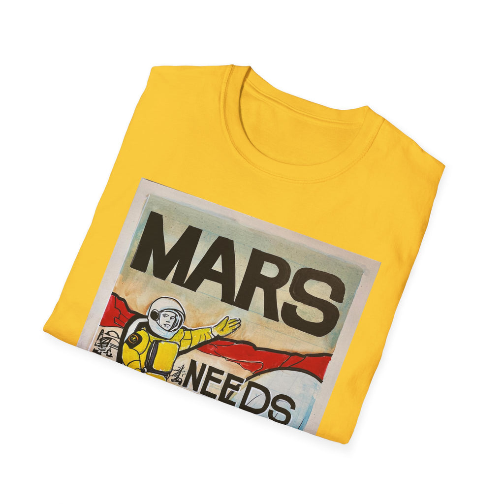 Mars Needs You Unisex Softstyle T-Shirt