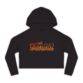 Mars Needs You Stylish Women’s Cropped Hooded Sweatshirt - 'Greetings From Maaz' & 'Mars Needs You' Design
