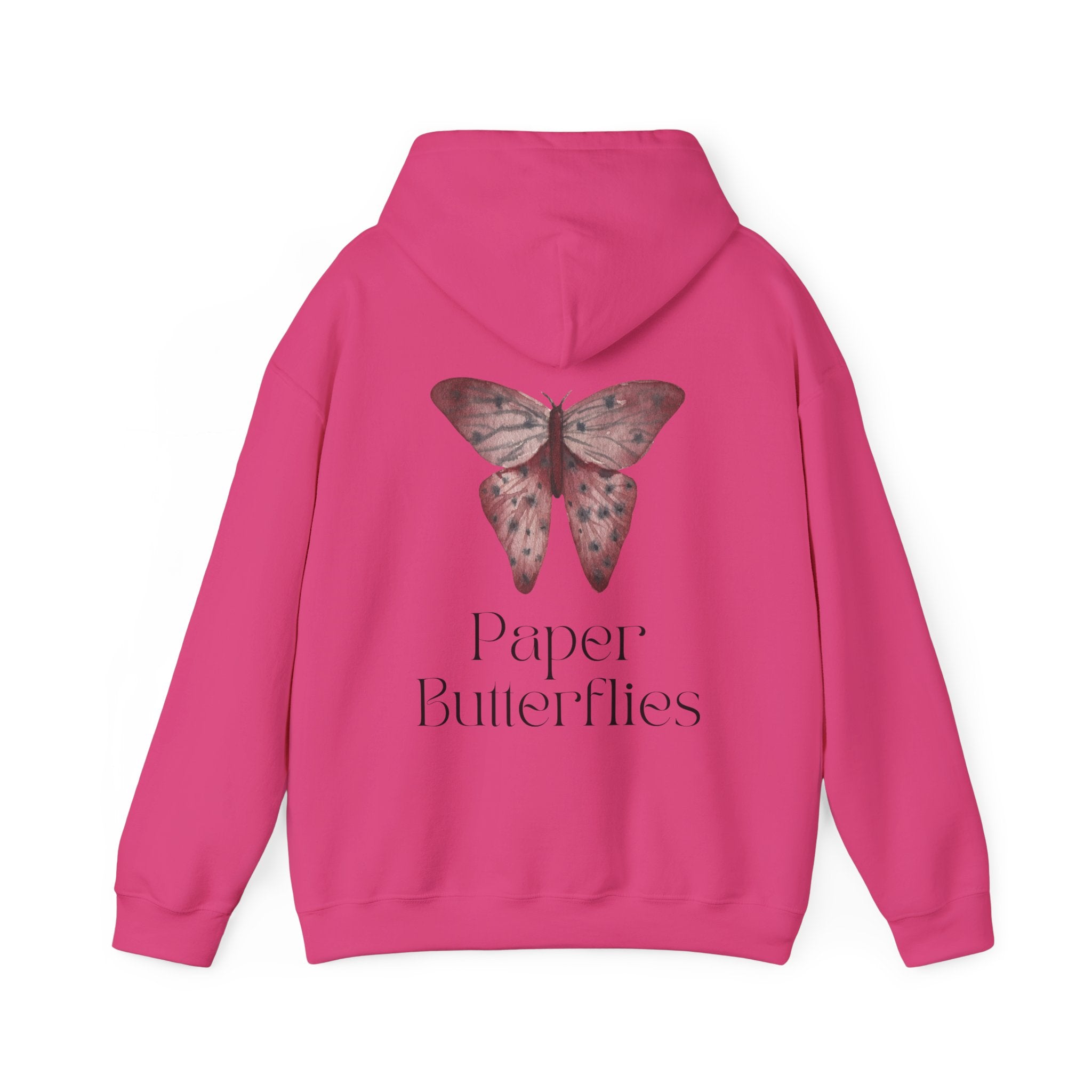 Paper Butterflies Unisex Heavy Blend Hooded Sweatshirt