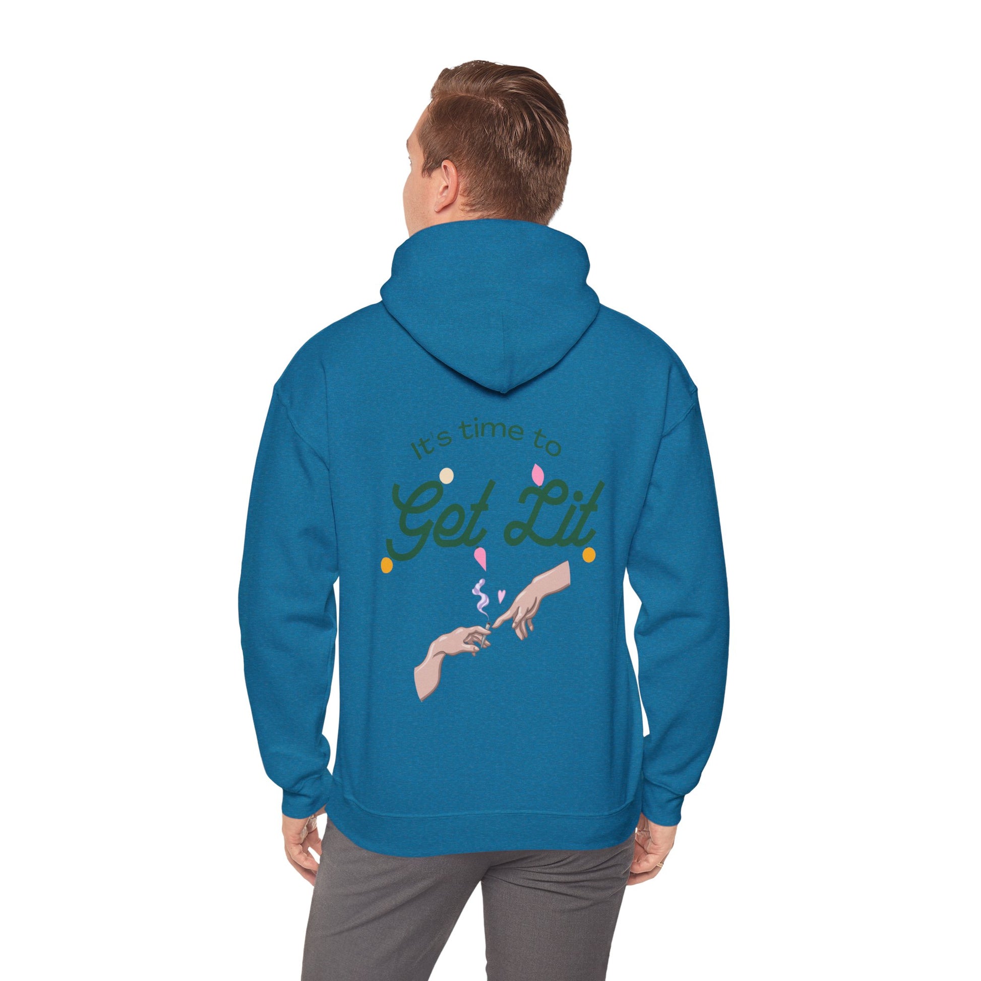 Get Lit Unisex Heavy Blend Hooded Sweatshirt